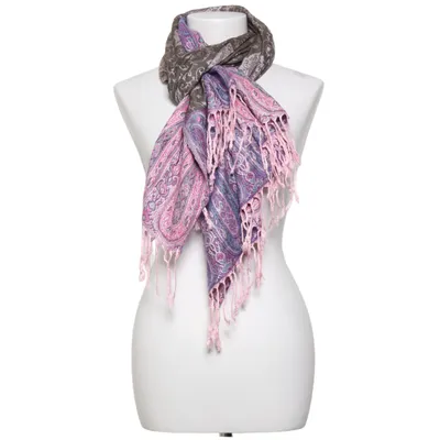 Halsduk (Lila) från Pashmina