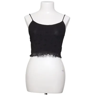 Crop top (Sort) fra Urban Outfitters Elastan, Polyamid, Polyester