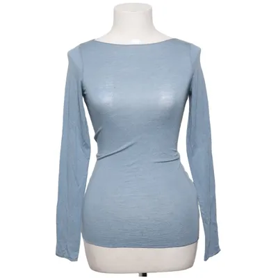 T-shirt à manches longues (Bleu) de Intimissimi Cachemire, Élasthane, Modal