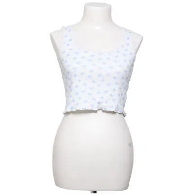 Tank Top (White, Blue) from Rosemunde Cotton