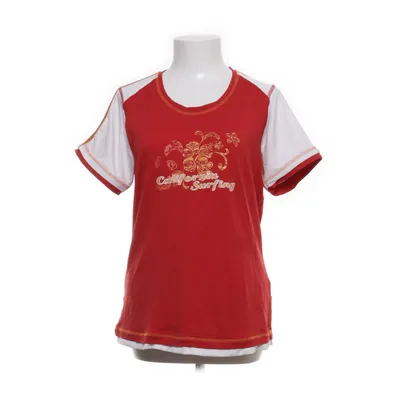 T-shirt (Röd, Vit, Flerfärgad) från TCM Elastan, Polyamid