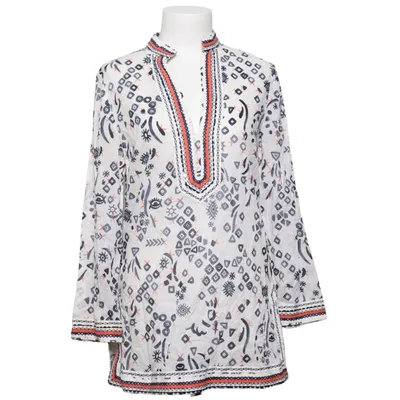 Tunika (Vit, Flerfärgad) från Tory Burch Bomull