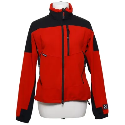 Fleece jacket (Red, Black) from Haglöfs Elastane, Polyamide, Polyester