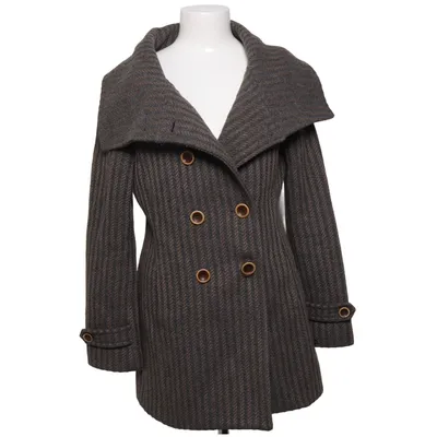 Manteau (Gris) de BSB Polyamide, Polyester, Laine