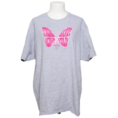 T-shirt (Grå, Rosa) från Hard Rock Bomull, Polyester
