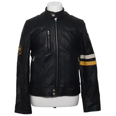 Veste en cuir (Noir) de Poco Loco Cuir