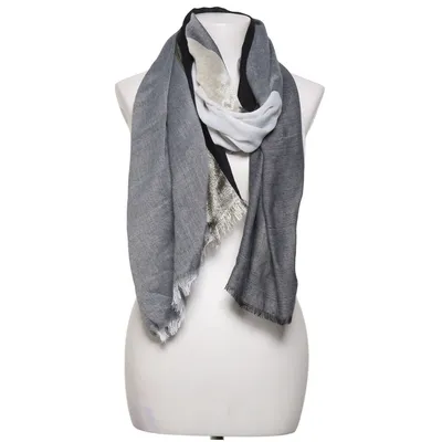 Schal (Schwarz, Grau, Weiß) von Seven East
