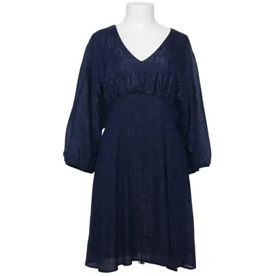 Långklänning (Blå) från Naf Naf Metallfiber, Polyester