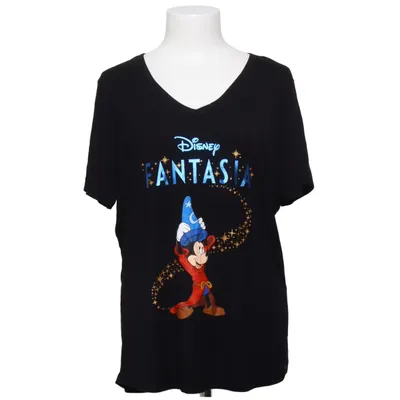 T-shirt (Black) from Disney Elastane, Viscose