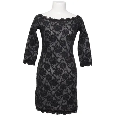 Jurk (Zwart, Grijs) van By o la la..! Elastaan, Polyester