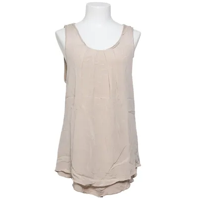 Tanktop (Beige) van FFC Elastaan, Modal, Zijde