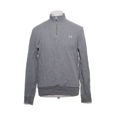 Collegetröja (Grå) från Fred Perry Bomull, Elastan, Polyester