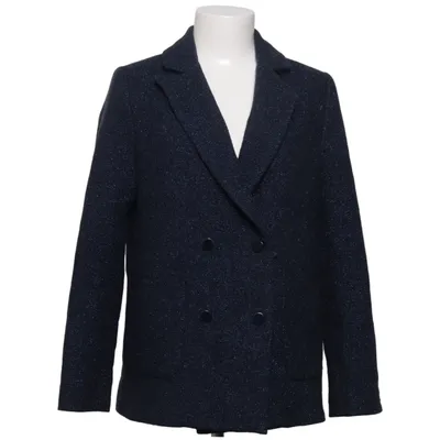 Blazer (Blauw) van Folk Cupro, Elastaan, Nylon, Viscose, Wol