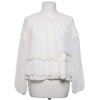 Bluse (Weiß) von Chica London Baumwolle, Polyester