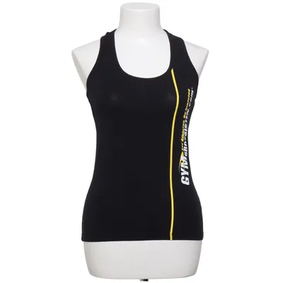 Sports tank top (Black, Yellow) from Gymgrossisten Cotton, Elastane