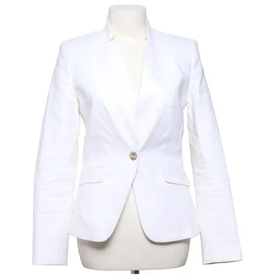 Blazer (Wit) van Ted Baker Katoen, Elastaan, Linnen