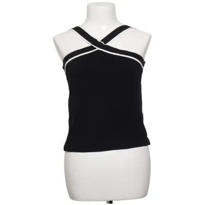 Tanktop (Sort, Hvid) fra Massimo Dutti Bomuld