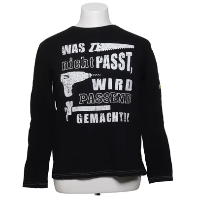 Langærmet t-shirt (Sort) fra Worker