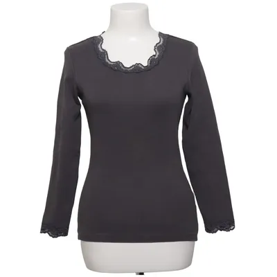 Long sleeve T-shirt (Gray) from Pure Friday Cotton, Elastane