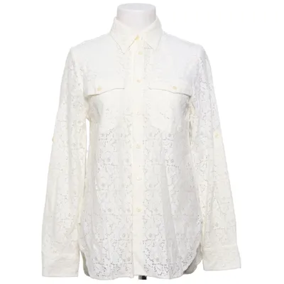 Bluse (Hvid) fra Denim & Supply Ralph Lauren Bomuld, Polyamid