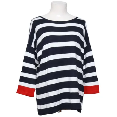 Long sleeve T-shirt (Blue, White, Red) from Via Cortesa Polyamide, Viscose