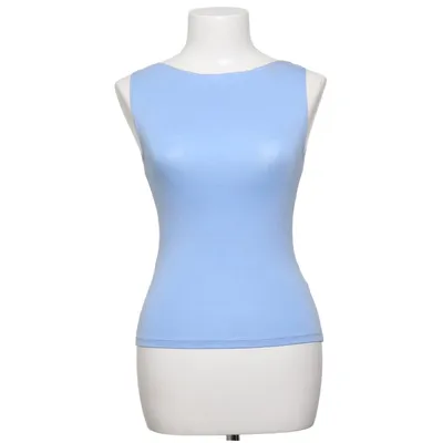 Top (Blue) from Weekday Elastane, Lyocell