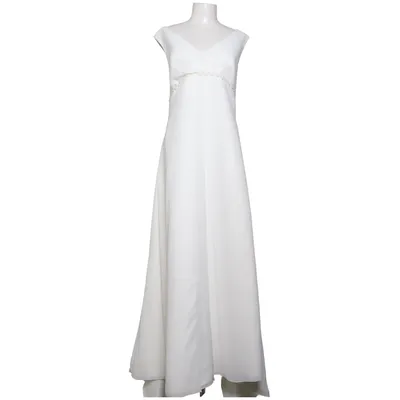 Brudekjole (Hvid) fra Nixa Polyester