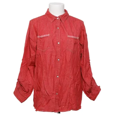 Chemise en jean (Rouge) de Schmidt Coton