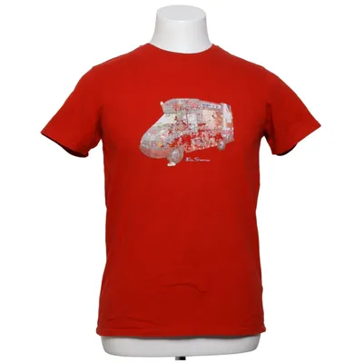 T-shirt (Röd) från Ben Sherman Bomull