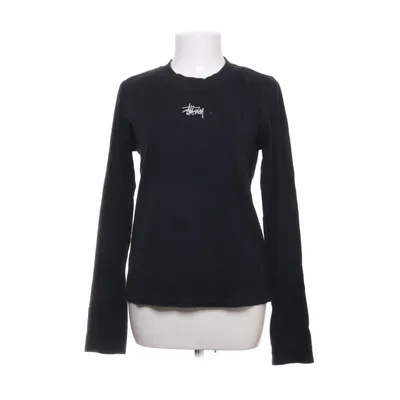 Långärmad t-shirt (Svart) från Stüssy Bomull, Elastan