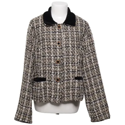 Blazer (Noir, Beige, Blanc) de Allegra K Élasthane, Polyester