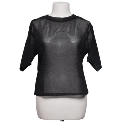 Top (Sort) fra Light Before Dark Metallfiber, Polyester