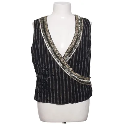 Top (Black, Beige) from Fransa Cotton