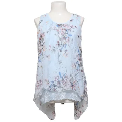 Top (Blå, Flerfarvet) fra Giusy Silke, Viscose