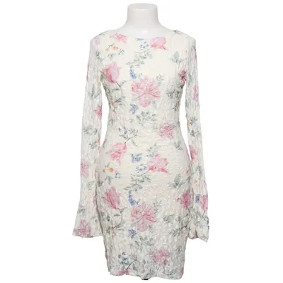 Dress (White, Multicolored) from Gina Tricot Elastane, Recycled polyester