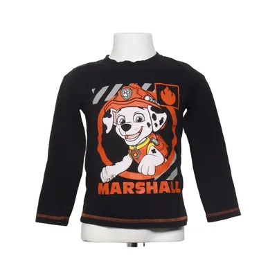 T-shirt à manches longues (Noir, Multicolore) de Paw Patrol Coton