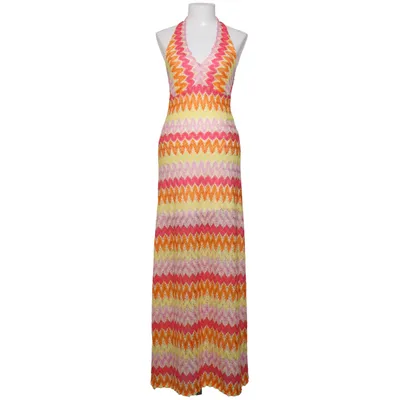 Maxikleid (Pink, Gelb, Orange) von Ana Alcazar Elasthan, Polyester