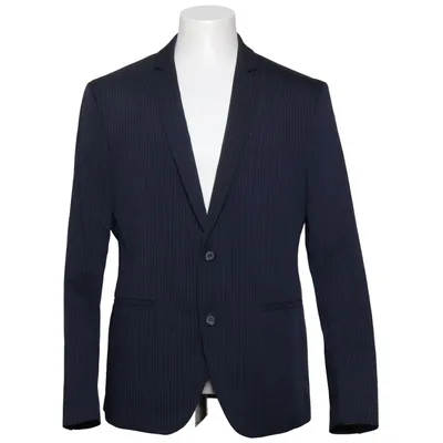 Blazer (Blauw) van Zara Man Elastaan, Polyester, Viscose