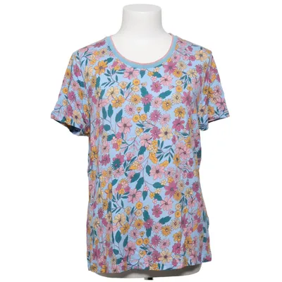 T-shirt (Blue, Multicolored) from Mybc Elastane, Viscose