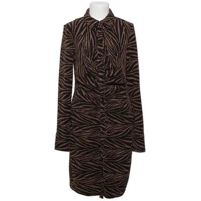 Robe (Noir, Multicolore) de NA-KD Art Fibre métallique, Polyester
