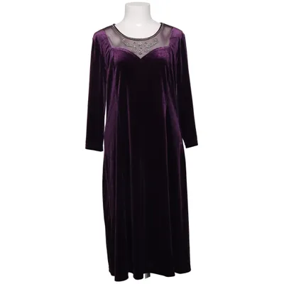 Maxi dress (Purple) from Komplimente Elastane, Polyamide, Polyester