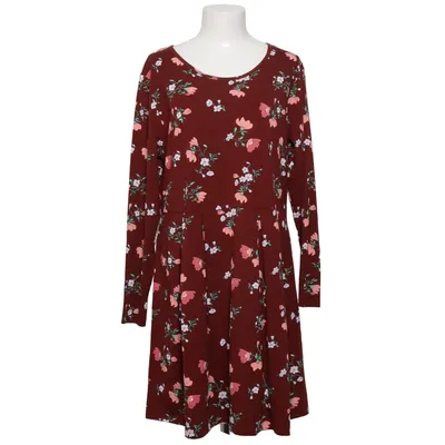 Dress (Red, Multicolored) from BPC Bonprix Collection Cotton, Elastane