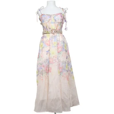 Kjole (Beige, Flerfarvet) fra Sunfere Viscose