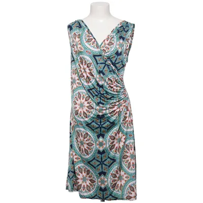 Jurk (Blauw, Meerkleurig) van Romeo pour Juliette Elastaan, Polyester