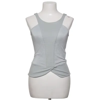 Tank Top (Gray) from Giorgio Armani Acetate, Elastane, Polyamide, Polyester, Viscose