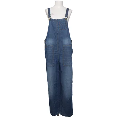 Hängselbyxor (Blå) från Blue Daze Bomull, Linne, Polyester