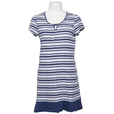 Dress (Blue, White) from Dissimio Cotton