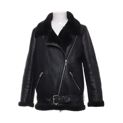 Shearlingjacka (Svart) från Zara Woman Polyuretan