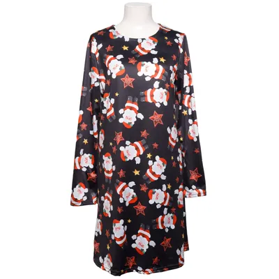 Vêtement de Noël (Noir, Rouge, Blanc) de Moking Top Coton, Polyester