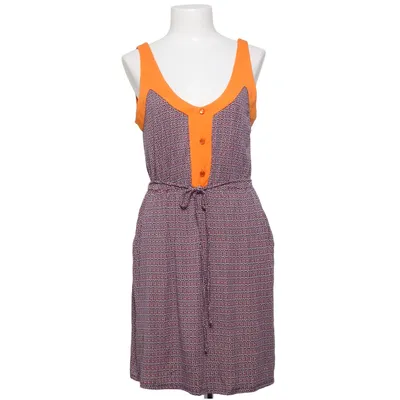 Robe (Orange, Multicolore) de Brooklyn Industries Élasthane, Viscose